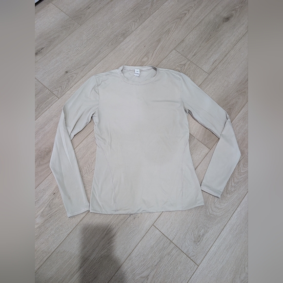 lululemon athletica Tops - Lululemon Wundermost Ultra-Soft Nulu Crewneck Long-Sleeve Shirt Bone